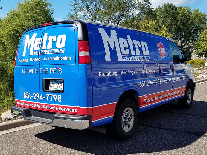 METRO HEATING – Fleet Graphics