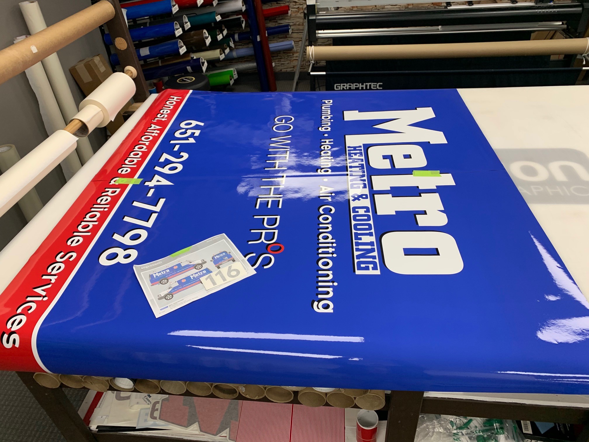 METRO HEATING – Fleet Graphics